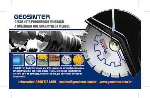 Geosinter - Fabricante de ferramentas