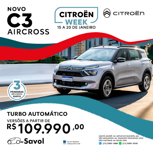 Savol Citroën - São Caetano do Sul - Concessionária Citroën